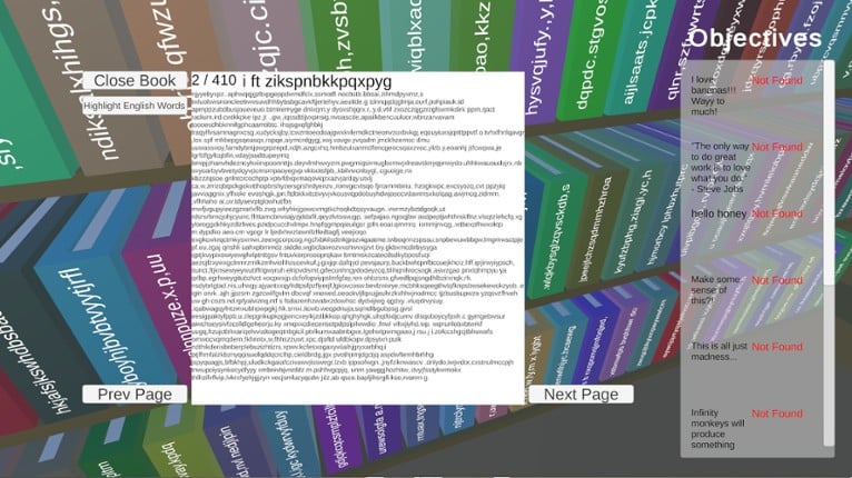 Library Of Babel screenshot