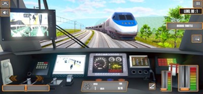 Modern Train Driving Simulator Image