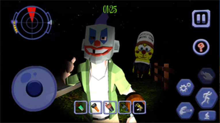 Mr. Night with Friends Basketball Player and Galactic Soldier Neighbor Image