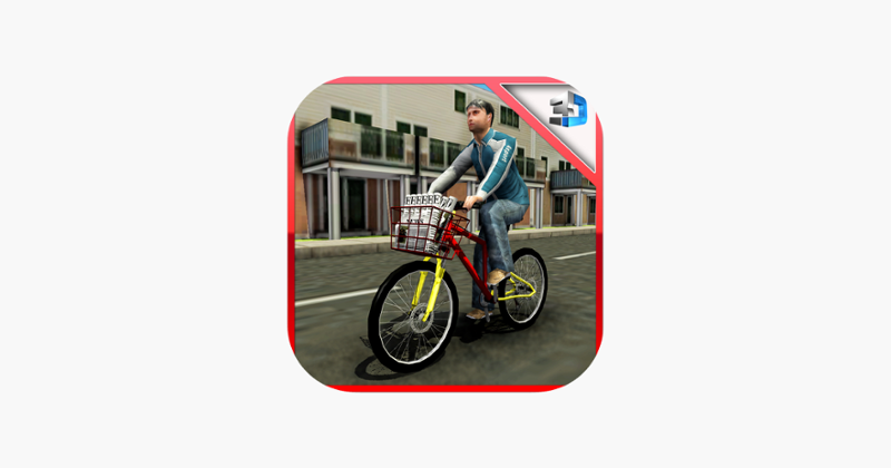 Newspaper Delivery Boy &amp; bike ride game Image