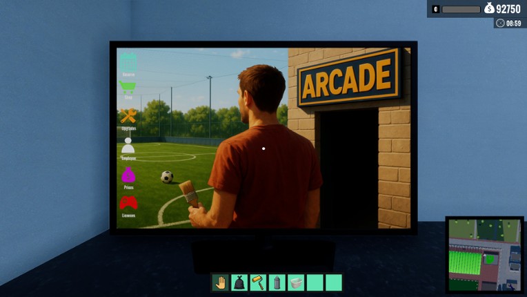 Football Pitch and Arcade Simulator screenshot