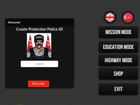 President Police Car Convoy screenshot