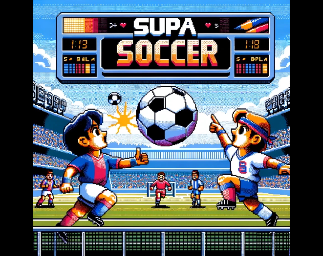 Games like Supa Soccer! (HTML5 version) with source code and game file