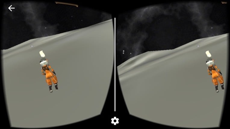 VR Moon Walk : Moon Journey For Google Cardboard screenshot