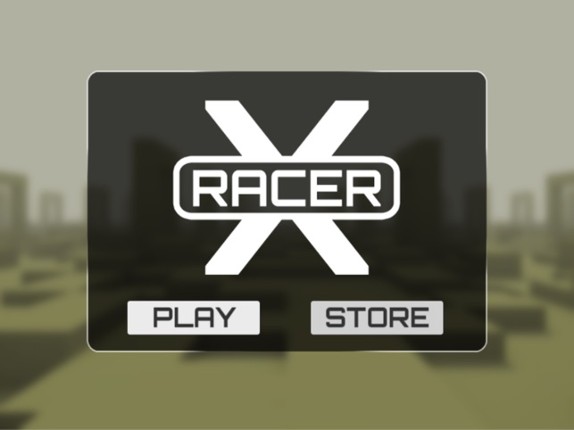 Xracer Spaceship Racing 3d Free Game screenshot