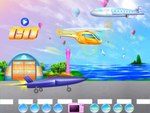 Aircraft Production Simulation screenshot