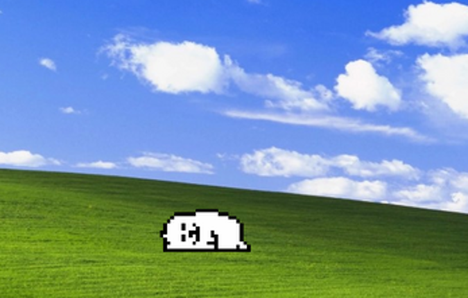 Annoying Dog Desktop Buddy Image