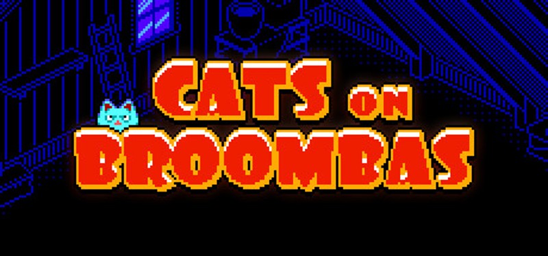 Cats on Broombas Image