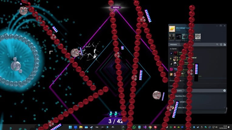 CPU Invaders - Micro Spheres screenshot
