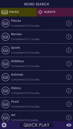 Daily Word Search - Speed Crossword Connect Puzzle screenshot