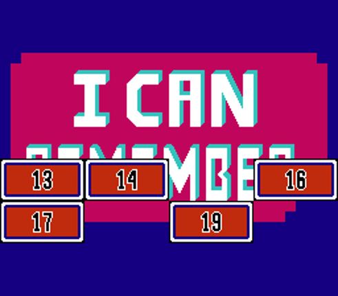 Fisher Price: I Can Remember screenshot