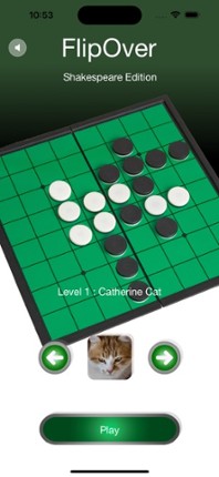 FlipOver - Shakespeare Edition screenshot