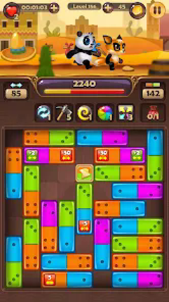 Pandamino - Color Slide Puzzle screenshot