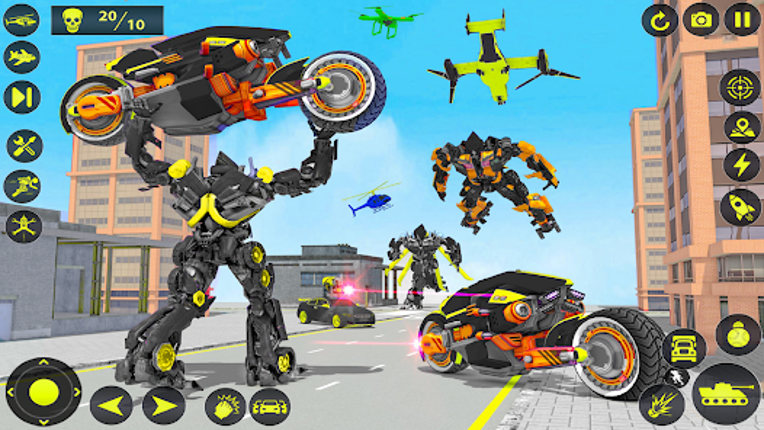 Army Tank Robot Car Games: Image