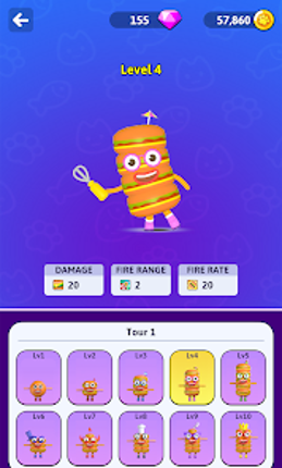 Foodie Runner: Merge & Run screenshot