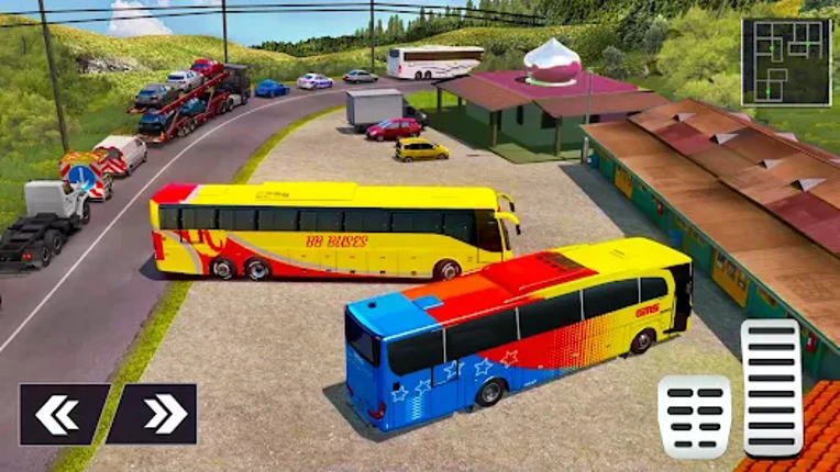 Modern Coach Bus Simulator 3D Image