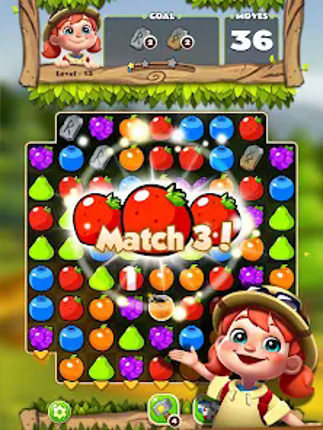 Fruits POP : Match 3 Puzzle screenshot