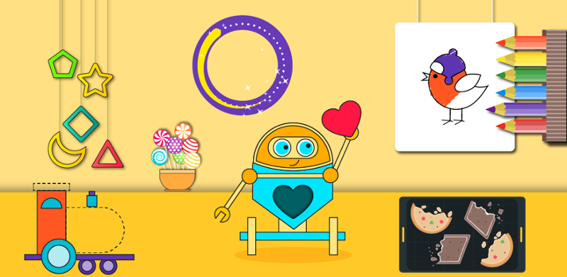 Kids Shapes & Colors Learning Games for Toddlers Image