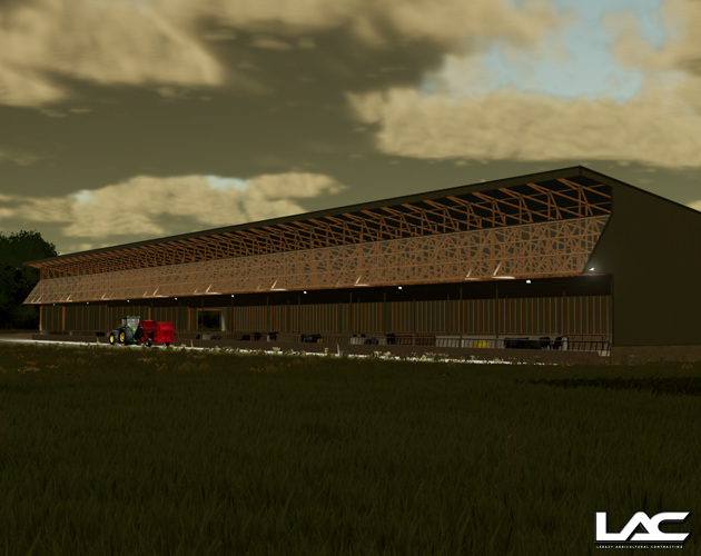 Games like FS22 LAC BTO Freestall Monoslope