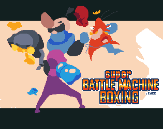 Super Battle Machine Boxing Game Cover