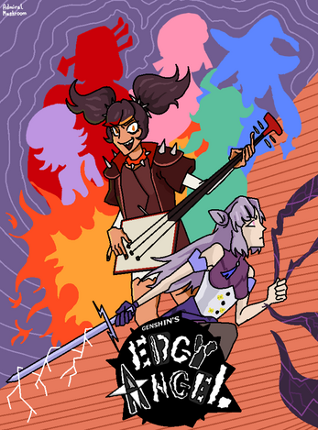 Genshin's EDGY ANGEL (eng) PC+Mobile screenshot