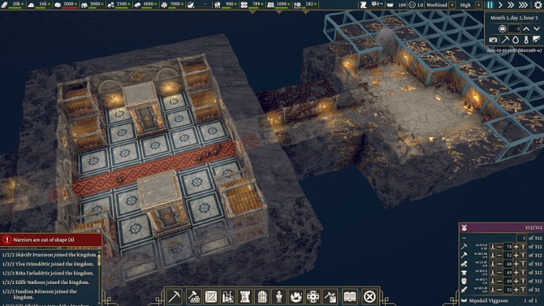 King of the Dwarves: Underground City Builder screenshot
