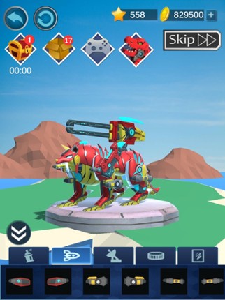 Mechanical Dinosaurs Assembled screenshot