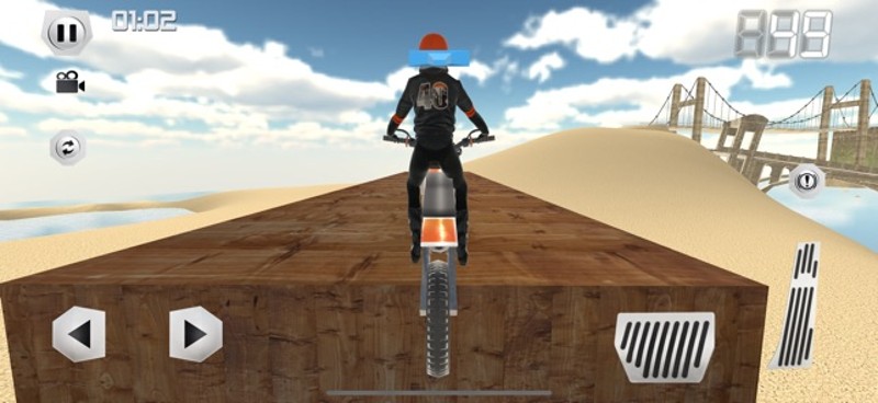 Motorcycle Simulator 3D screenshot