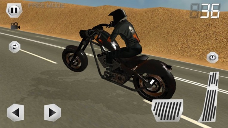 Motorcycle Simulator 3D screenshot