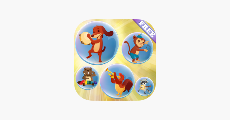 Music Bubbles for Toddlers and Kids : Musical Instruments and sounds ! FREE Image