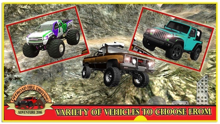 Offroad 2016 Hill Driving Adventure: Extreme Truck Driving, Speed Racing Simulator for Pro Racers screenshot