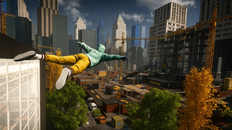 Parkour Game Simulator Rooftops Stunts screenshot