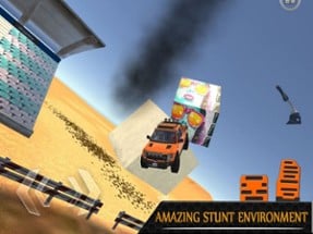 Amizing Jeep Car Jumps 3D Image