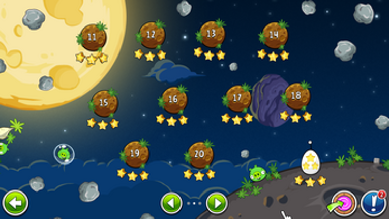 Angry Birds Space (V.2.1.0) screenshot