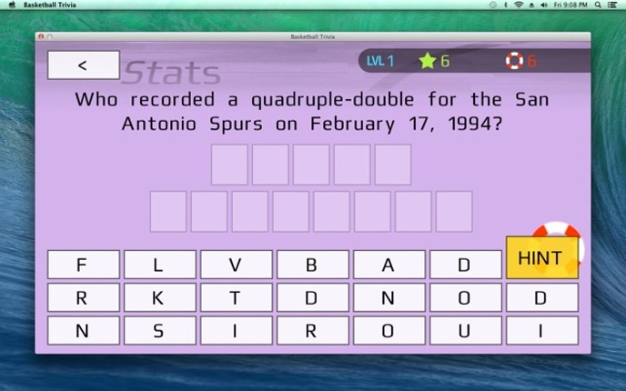 Basketball Trivia screenshot