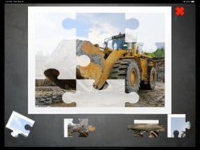 Big Trucks Puzzle Image