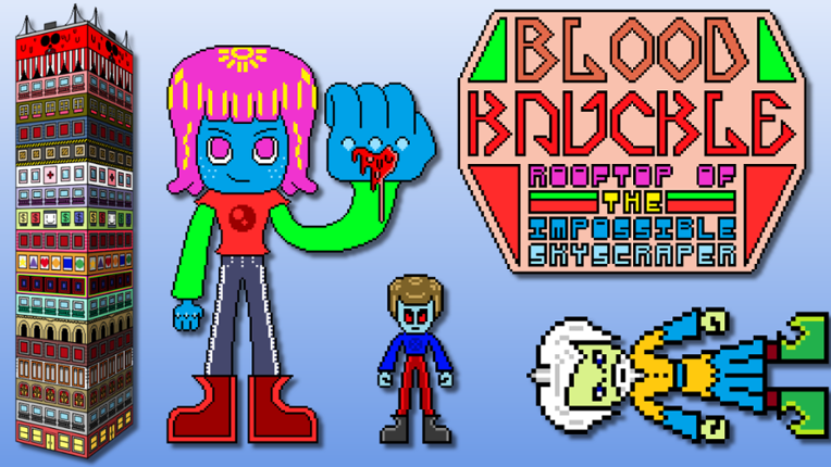 [AVAILABLE ON ITCH.IO] Blood Knuckle: Rooftop Of The Impossible Skyscraper Image