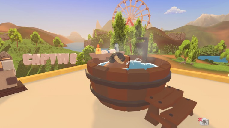 Capybara Hot Tub screenshot