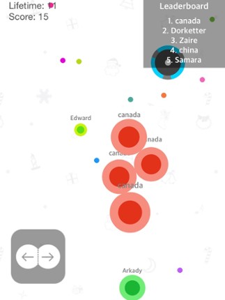 Cell.io Pocket: Eat or be eaten 2016 - hunter aerox of unchained (scramble in the cascade online game) screenshot