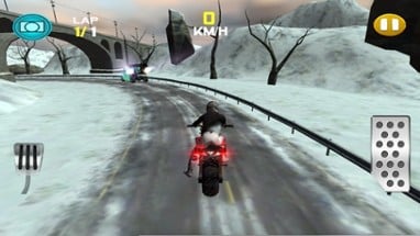 Dirt Bike Beach Highway Traffic Race Game Image