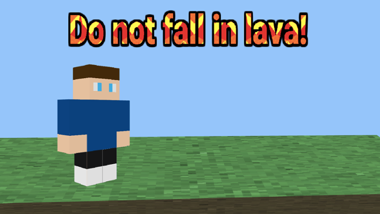 Do not fall in lava! Image