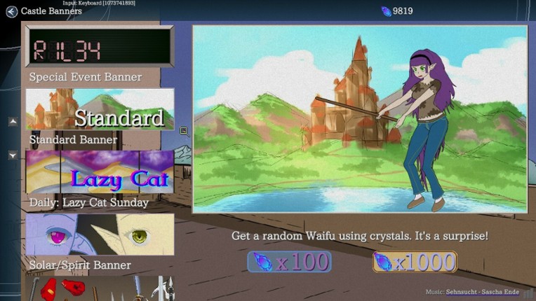 Fantasy Waifu Collector screenshot