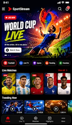 Live Football TV; World Cup 26 Image