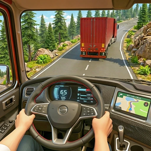 Games like US Real Truck Driving Sim 3D