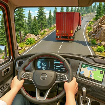 US Real Truck Driving Sim 3D Image