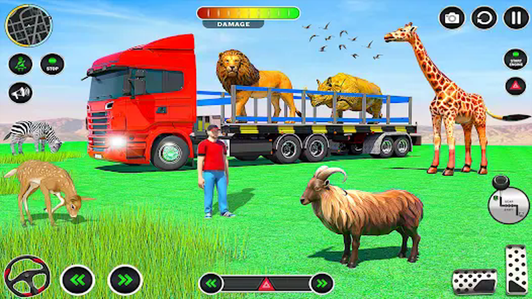 Animals Transport Truck Games Image