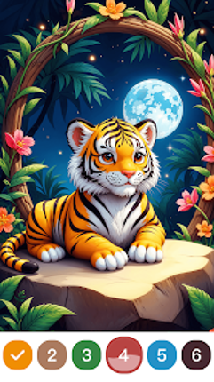 Paint By Number - Zen Color Image