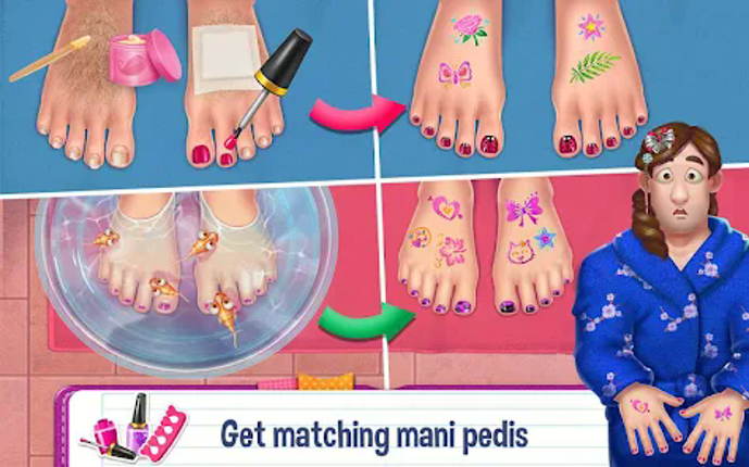 Daddy's Messy Day Adventure Image