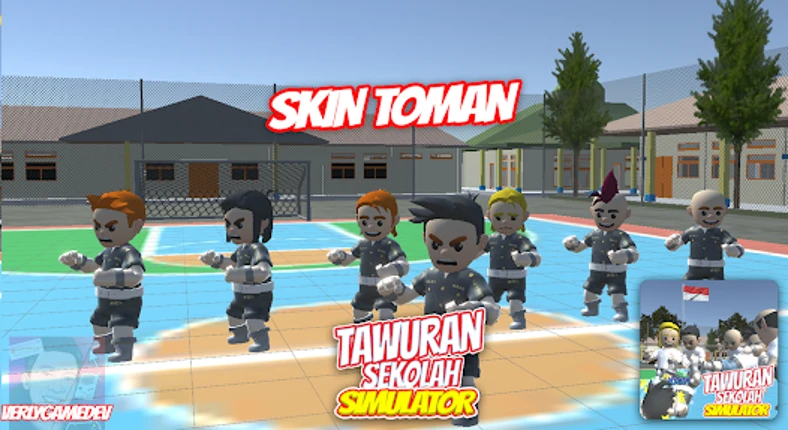 Tawuran Sekolah Simulator screenshot