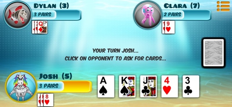 Go Fish! Card Game screenshot